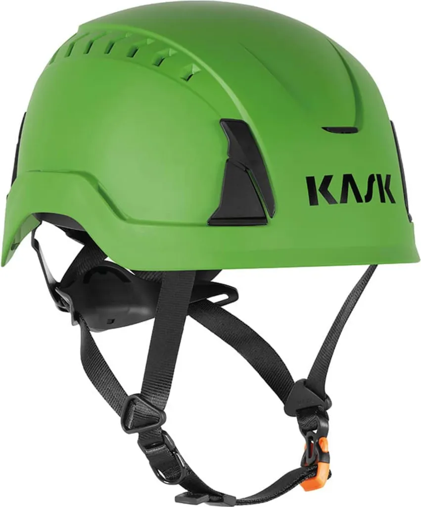 Casque KASK Primero Air Vert - Protection Chantier EN397 avec Molette