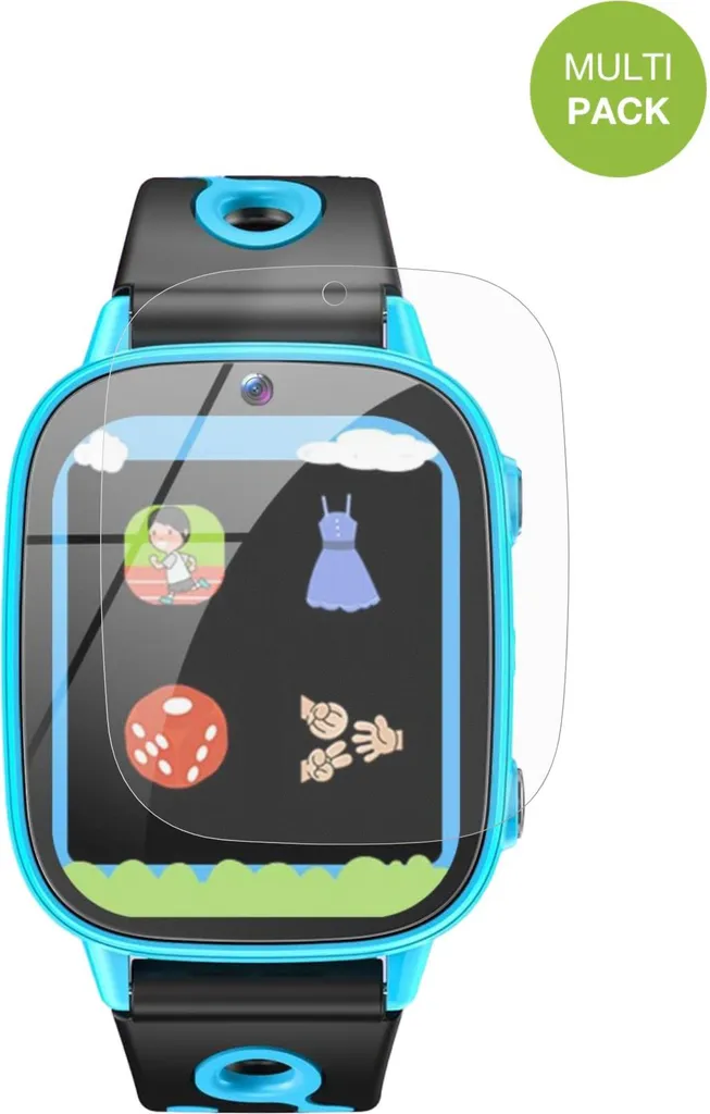 6x Pellicola Protettiva per Docooler H2 Smartwatch Protezione