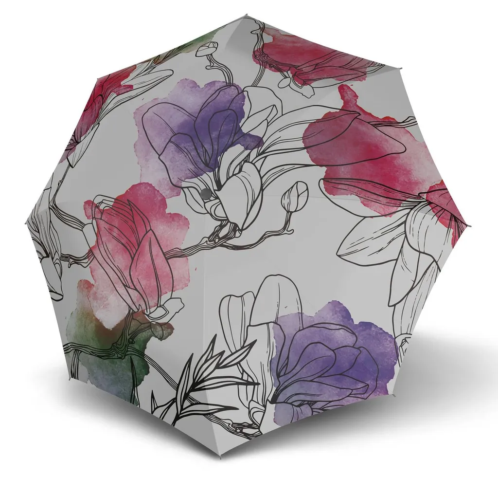 Grand Parapluie Canne Automatique Iris Pink Knirps T.760 pour Femme