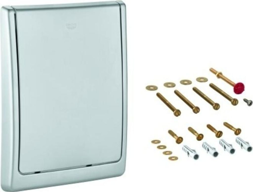 Grohe Abdeckplatte komplett für WC-Druckspüler Wandeinbau Produktbild 