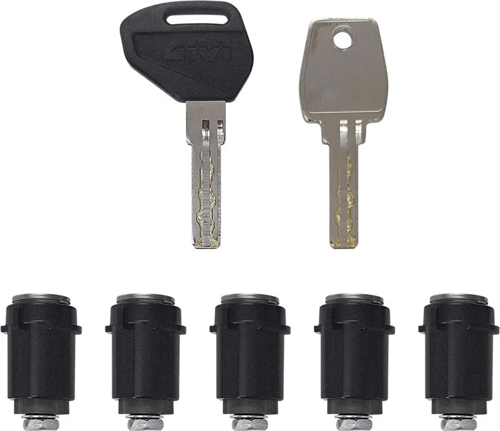 GIVI SLR105 Kit 5 Cilindretti Unificati Smart Security Lock Moto
