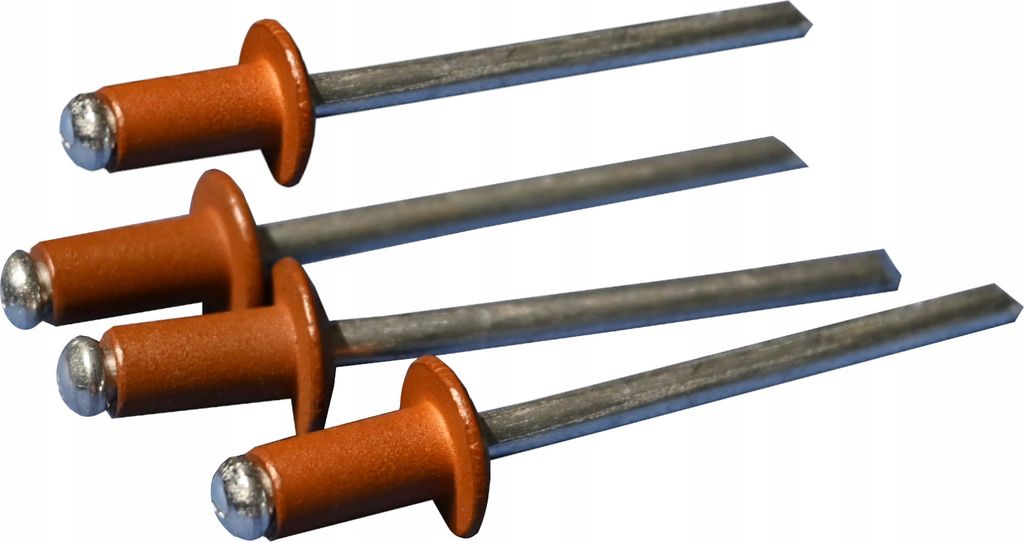 Nieten 4x8 - goldene Eiche (Packung - 100 Stück) COMBINED