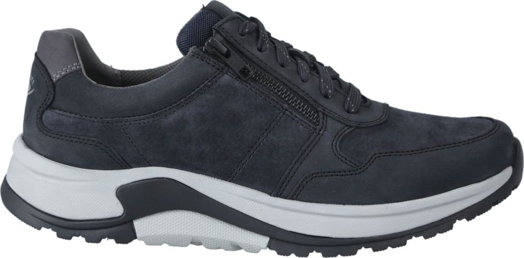 Pius Gabor sportlicher Schnürer Blau in Gr. 45