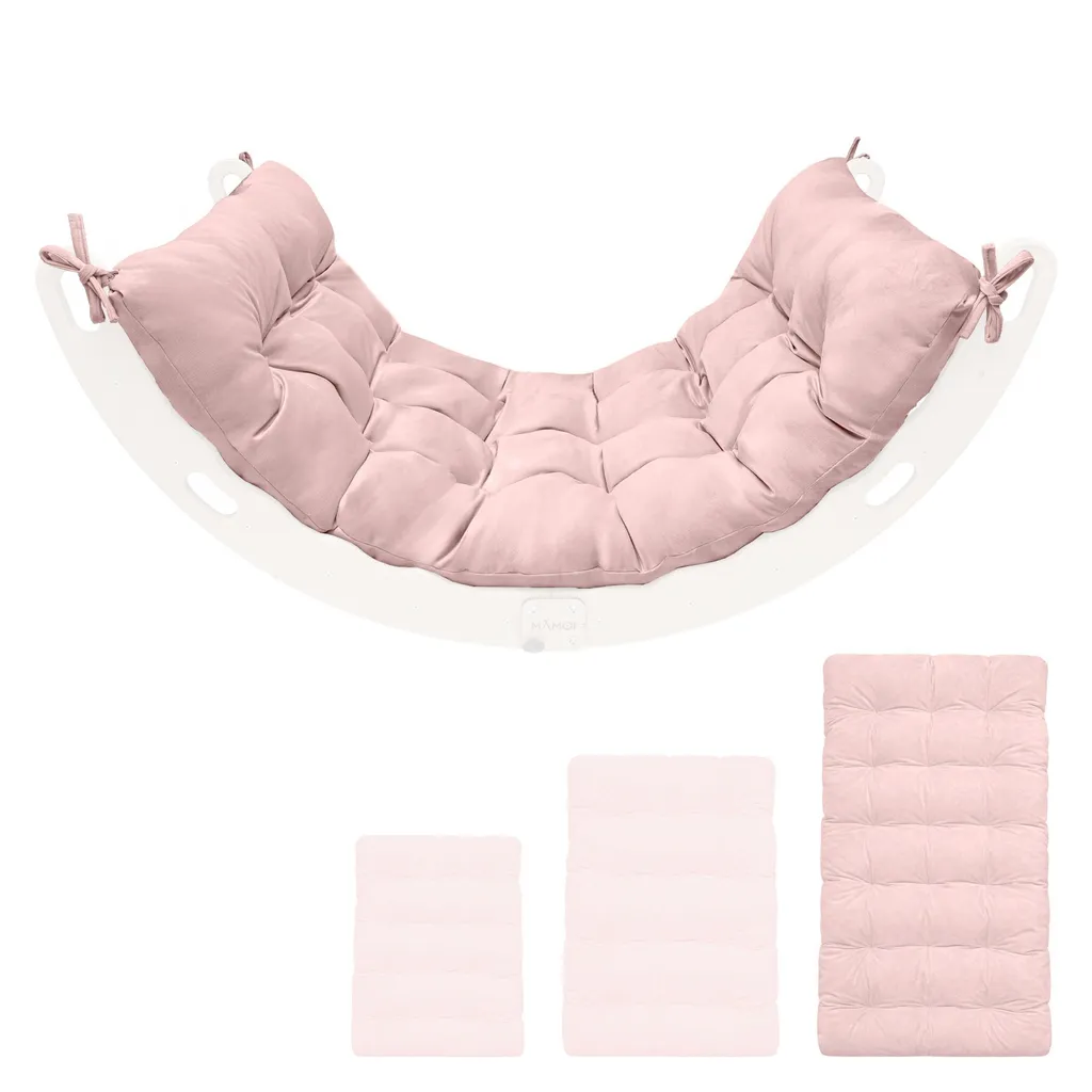 MAMOI Cuscino Velluto per Arco Arrampicata | Accessorio Design Montessori