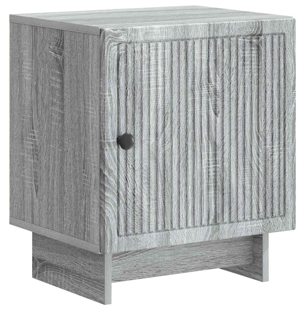 Nachttisch Graues Sonoma 43 x 34,5 x 50 cm Holzwerkstoff