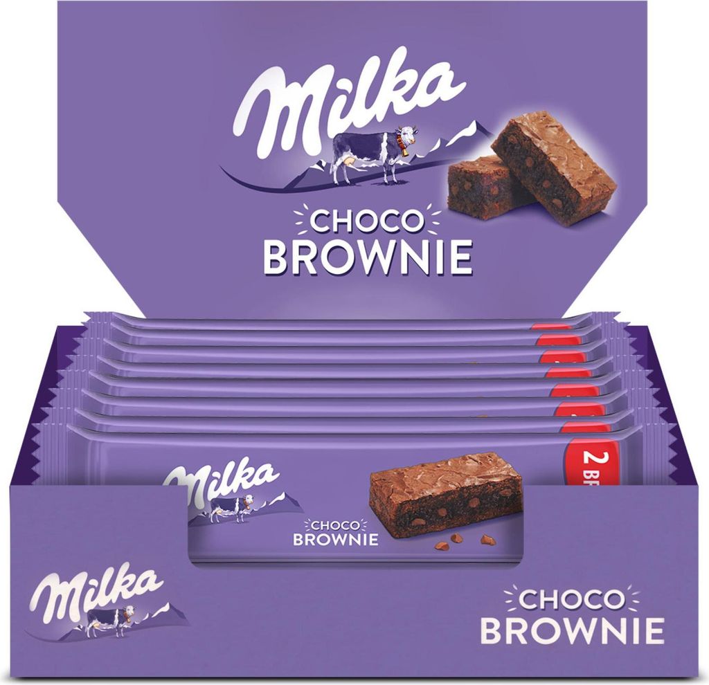 Milka Brownie Milchschokolade (24x 50gr) Produktbild 