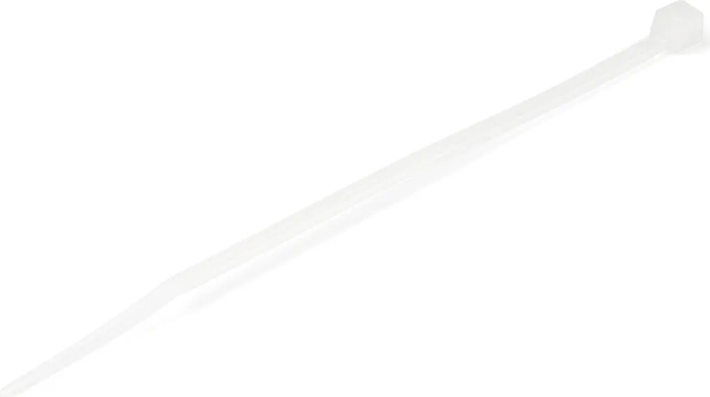 Fascette StarTech.com 10cm Nylon Bianco | 100 Pezzi Tenuta 8kg