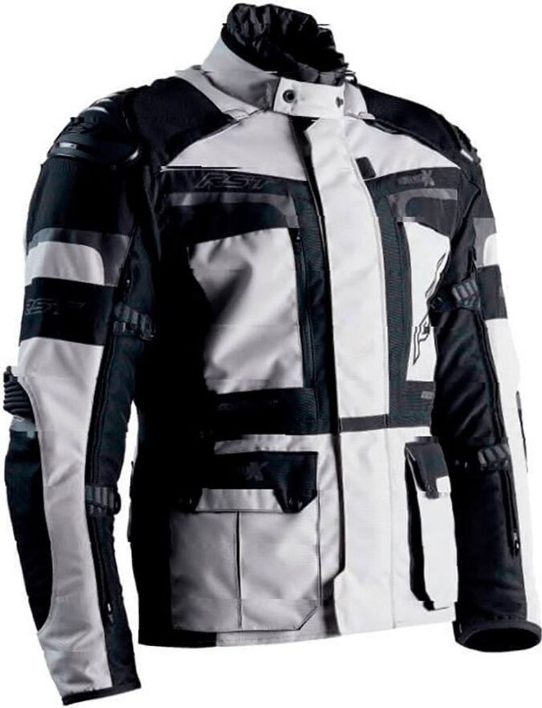 RST Pro Series Adventure-X Textil-Jacke - Silber/Schwarz