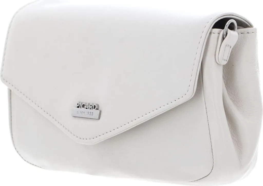 Sac bandoulière Picard Really en cuir écru avec rabat élégant pour femme - 2