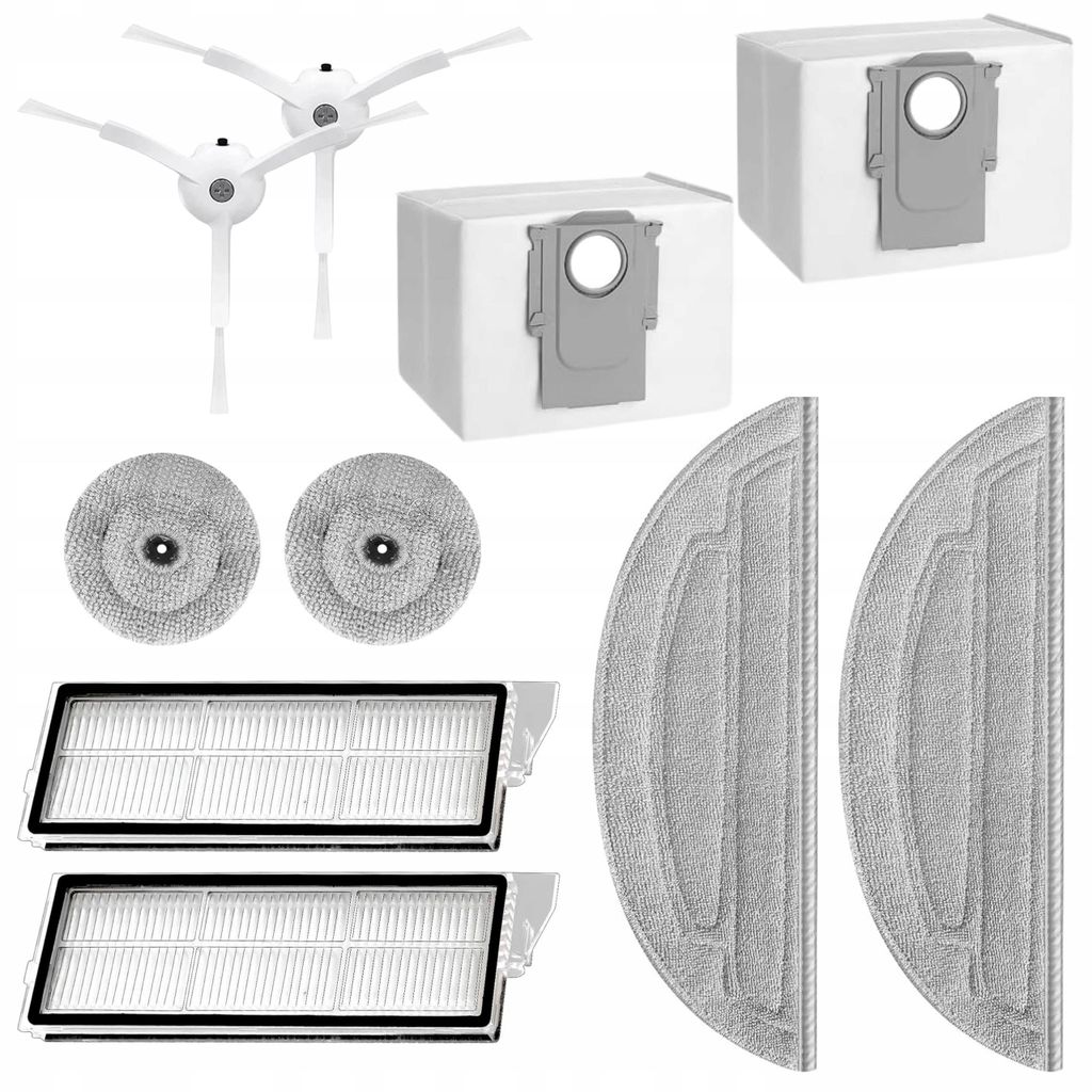 Zubehör für Staubsauger - 10 Teile - kompatibel für Roborock S8 MaxV Ultra S8 Max Ultra G20 - HEPA-Filter