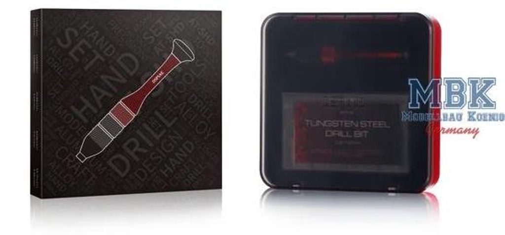 DSPIAE DSP-AT-SHD DSPIAE Precision Aluminum Alloy Hand Drill Set