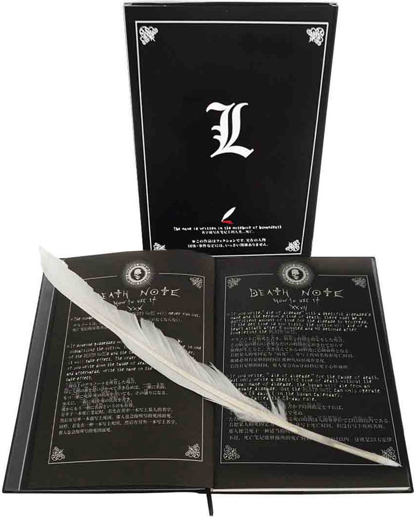 Zápisník smrti od Lighta Yagamiho pre fanúšikov Death Note Obrázok produktu 