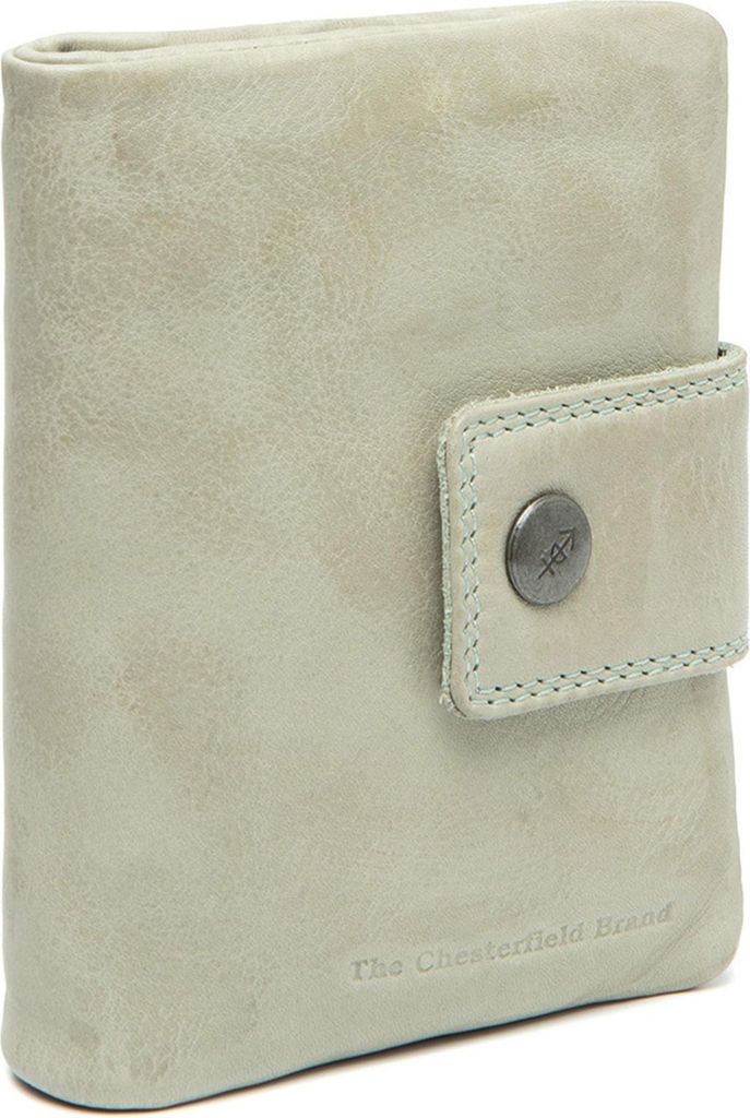 The Chesterfield Brand Leder Geldbörse Mavona Wallet Ocean Blue khaki