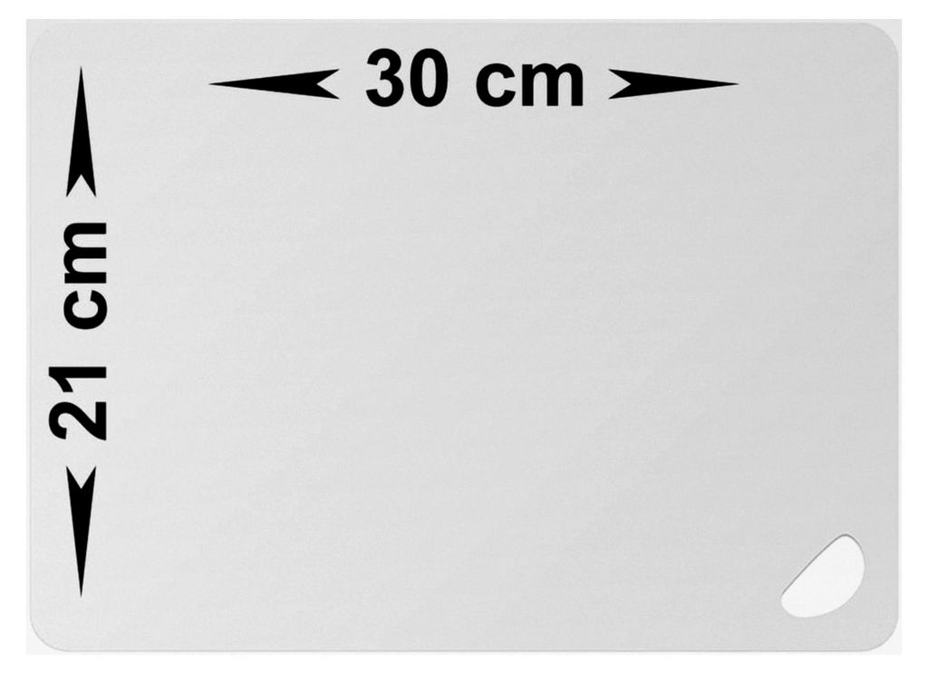Flexible Schneidunterlage 30 x 21 cm in Grün