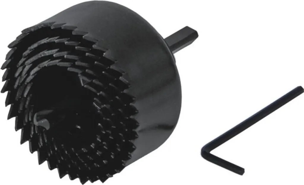 DEDRA 0790 Kit 4 Seghe a Tazza per Legno 32-54 mm | Qualità Superiore