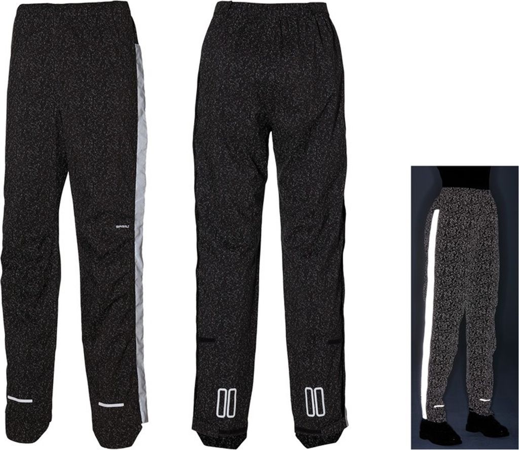 Basil Regenhose Skane HIVIS Women Jet Black L Produktbild 