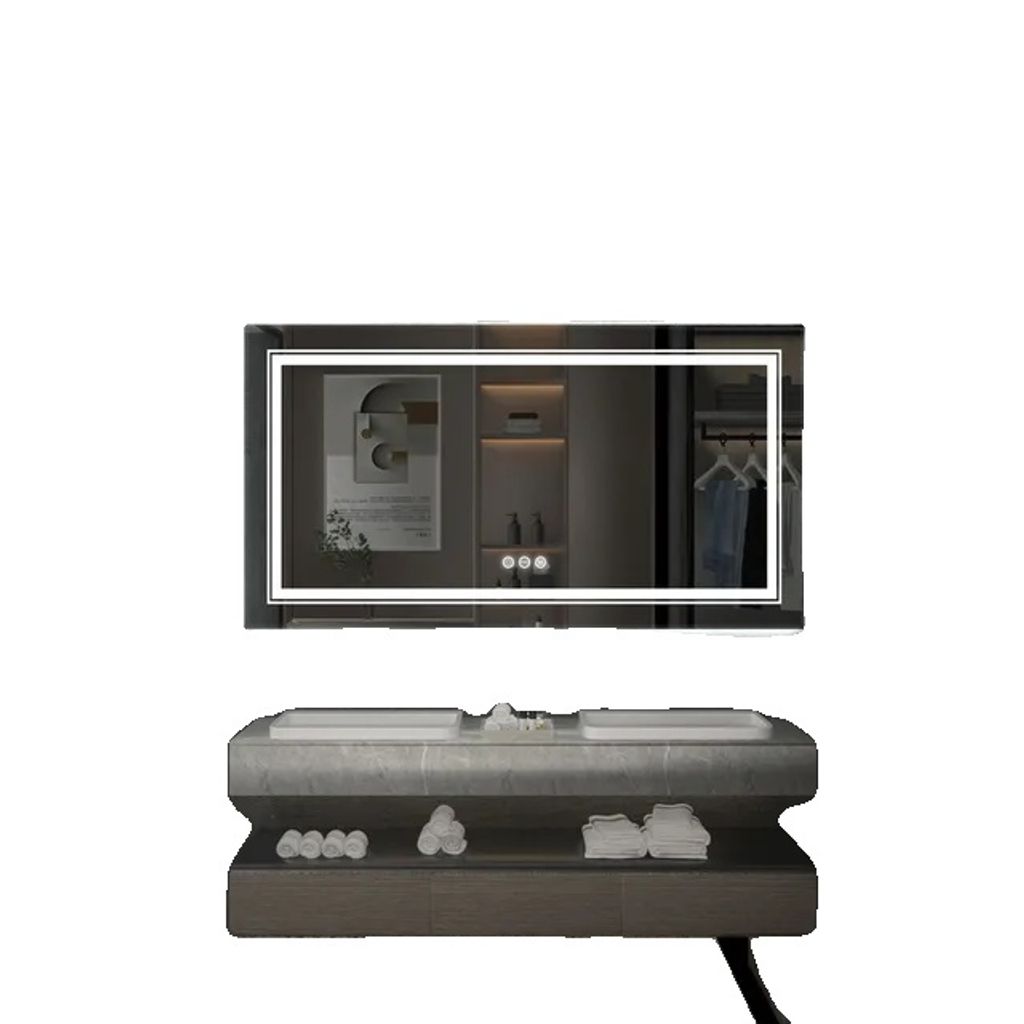 LED Badezimmerspiegel, wasserdicht, in voller Länge, 120x60cm (48x24 Zoll)