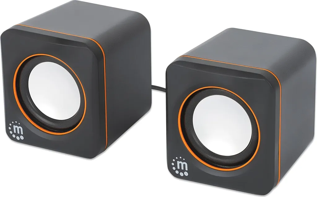 Casse PC Manhattan 102698 Serie 2600 - Audio USB Stereo per Ufficio