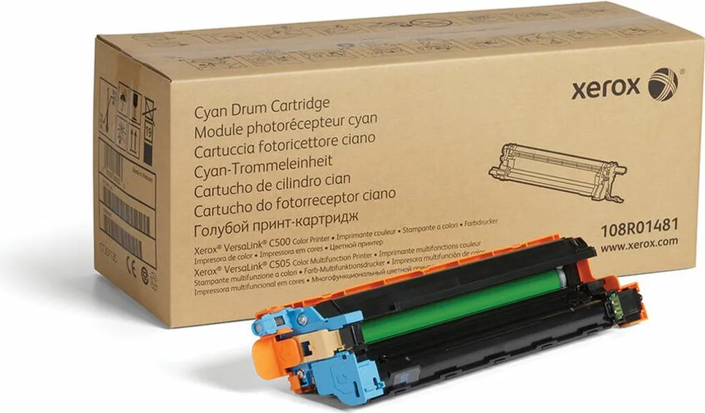 Toner Xerox 108R01481 Cyan pour Impressions Professionnelles Intensives