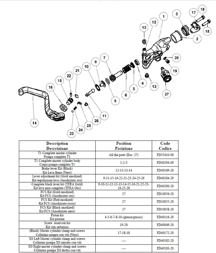 Formula Gehäuse inkl. Membran li./re., T1 ́13-15