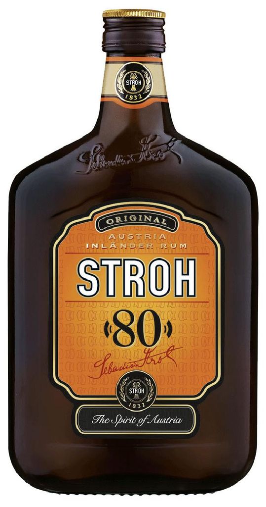 Stroh 80 Austria Inländer Rum dal tipico sapore floreale Immagine del prodotto 