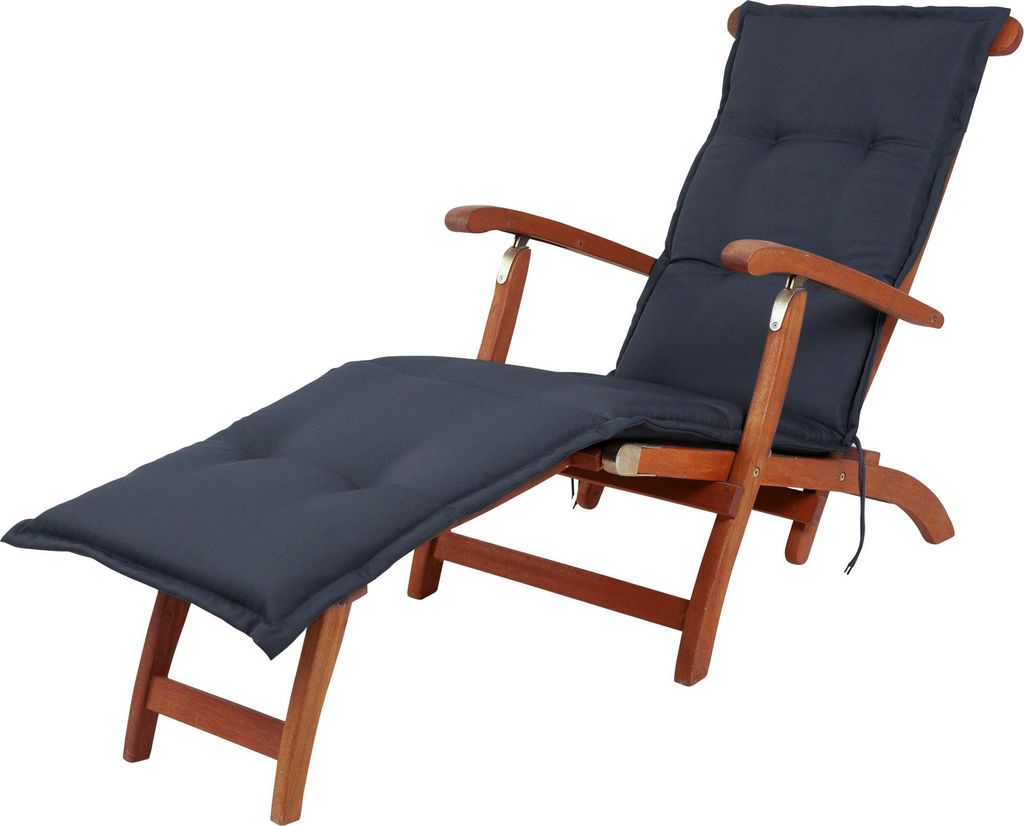 Auflage Deckchair Florence 2179 anthrazit 190x50x6 Produktbild 