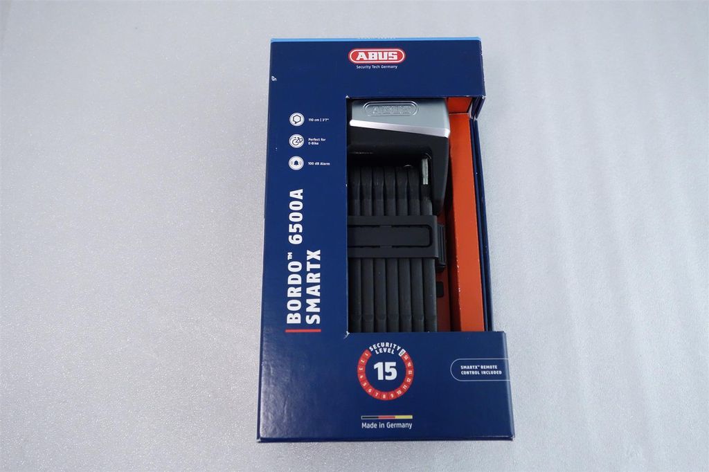Abus Bordo SmartX 6500A/110 RC Black Zámok Obrázok produktu 