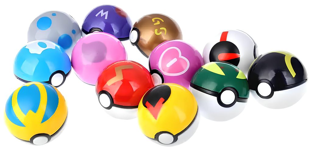 Set von Pokemon Go Figuren 12 Stück kleine Figuren zum Produktbild 