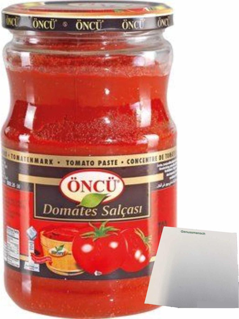 Öncü Tomatenmark (700g Glas) + usy Block Produktbild 
