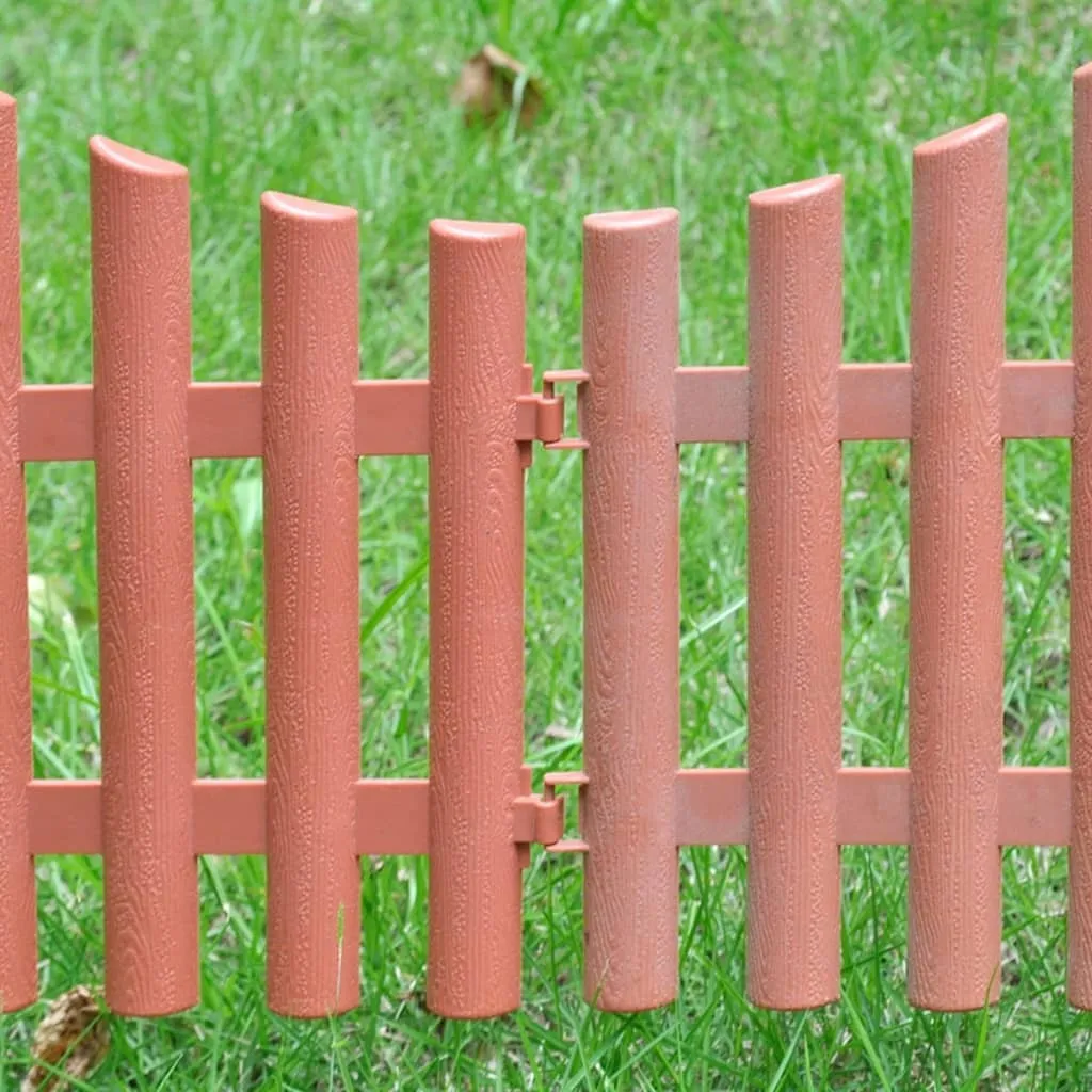 Bordure de gazon marron 10 m en PP : stop à l'envahissement du jardin - 10