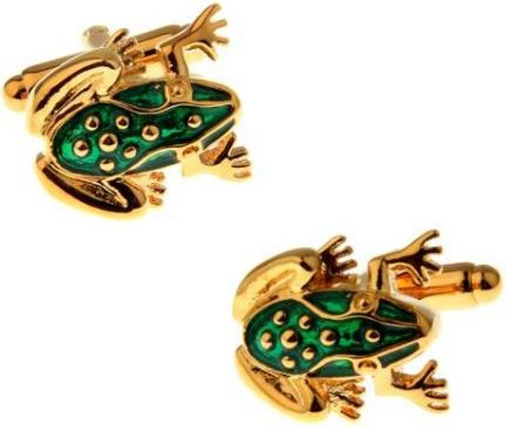 Frosch-Manschettenknöpfe