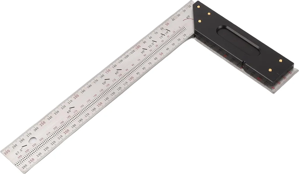 Équerre de précision 300 mm pour le travail du bois et construction - 9