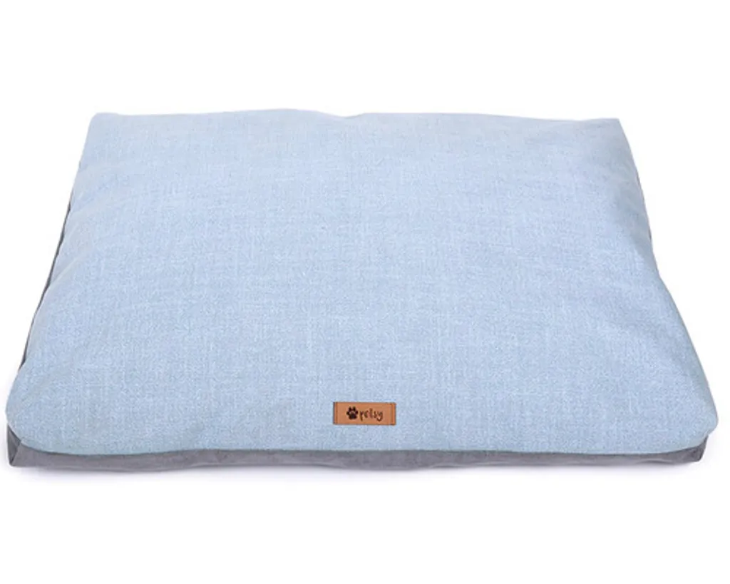 Cuscino Cane DONY XXL 135cm Azzurro-Grigio | Il Letto da Sogno per Fido