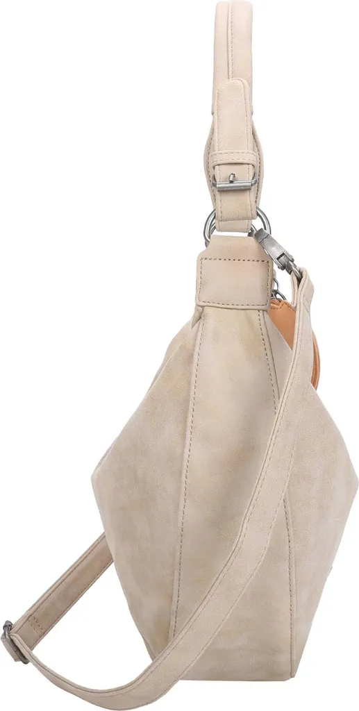 Borsa a Tracolla Fritzi Hobo Vintage Sand - Shopper Vegana Beige - 3