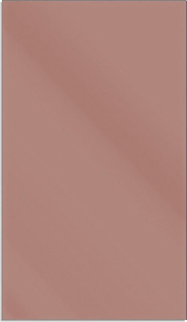 Wallario Herdabdeckplatte aus Glas 1-teilig, Größe 30x52 cm Pastellpink