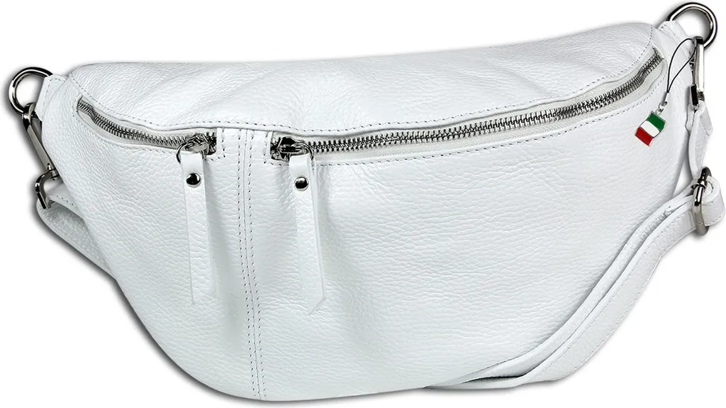 Marsupio Donna Florence Bianco OTF820W in Pelle XL | Shopping Online