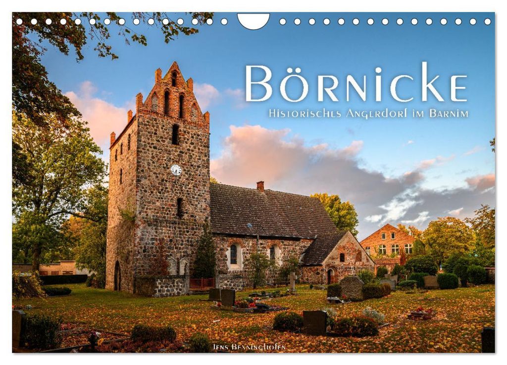 Börnicke - Historisches Angerdorf im Barnim (Wandkalender 2027 DIN A4 quer), CALVENDO Monatskalender