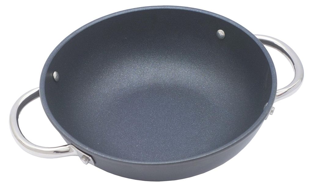 Classic High Skillet wok 2 s/s handles - cm 24 induction