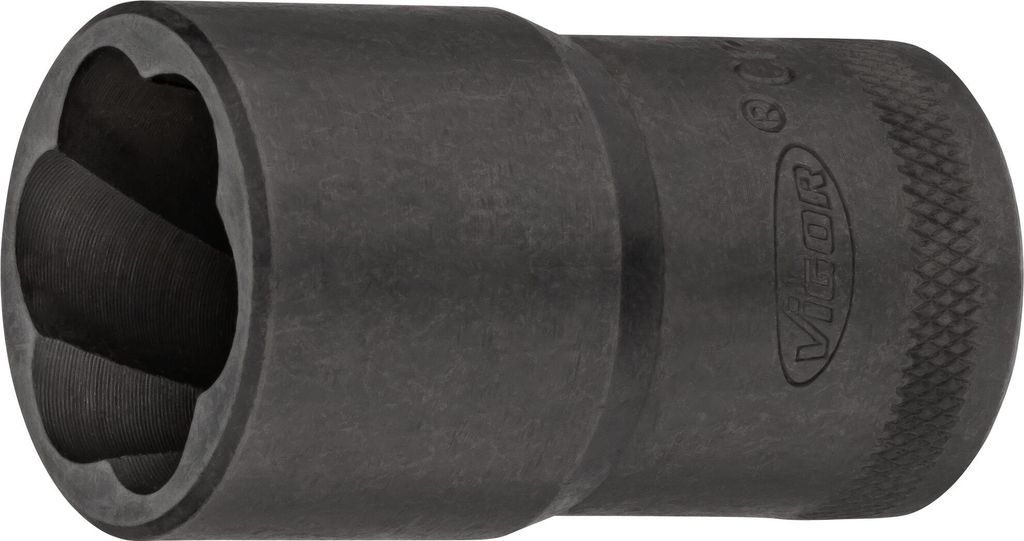 VIGOR Spiralnutenausdreher-Einsatz V2404N-21 1/2" Schraubenausdreher SW 21