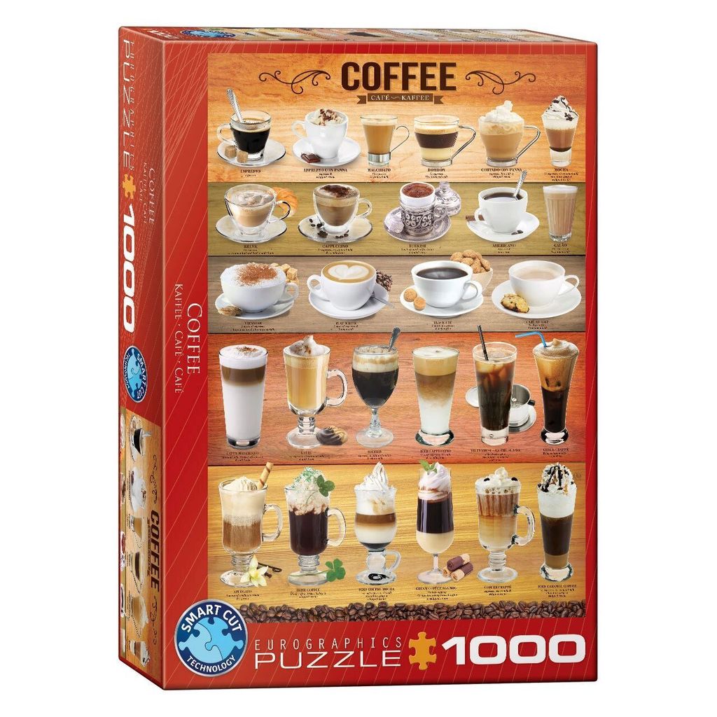 Puzzle 1000 elementów Coffee 6000-0589 Obrázek produktu 