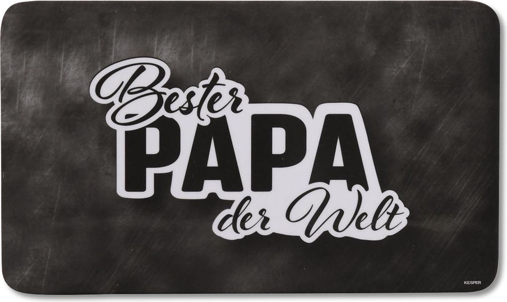Kesper 32329 Dekor-Frühstücksbrettchen, Papa