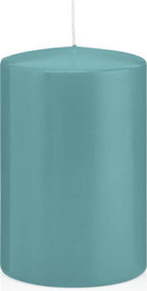 Stumpenkerzen Türkis 60 x Ø 38 mm, 24 Stück Produktbild 