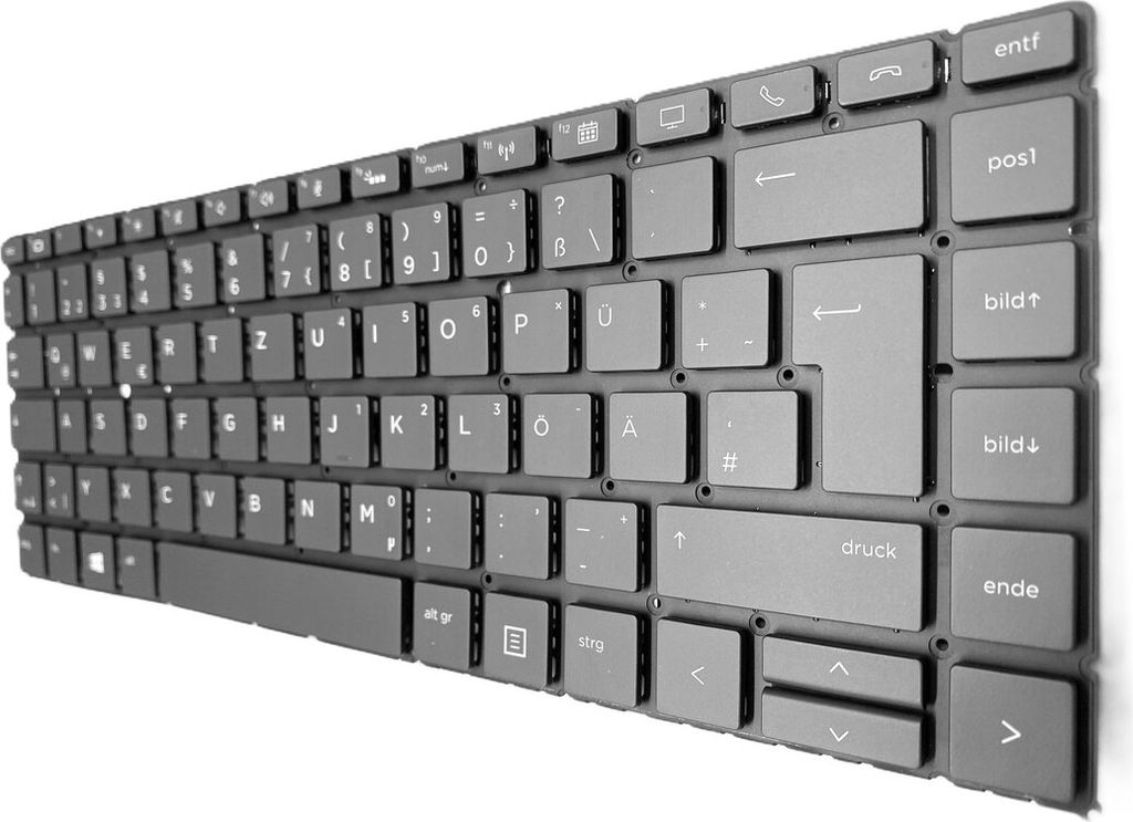 DEUTSCHE-Tastatur Keyboard kompatibel für HP EliteBook x360 1040 G5 (5SR12EA)