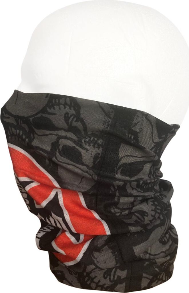 Oblique Unique Multifunktionstuch Schlauchtuch Halstuch Motorrad - Skull Up