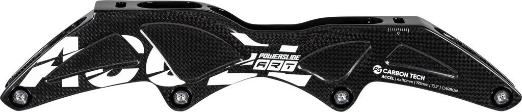Powerslide Accel Carbon 13.2/4x110 Inline-skates Schwarz Schwarz One Size