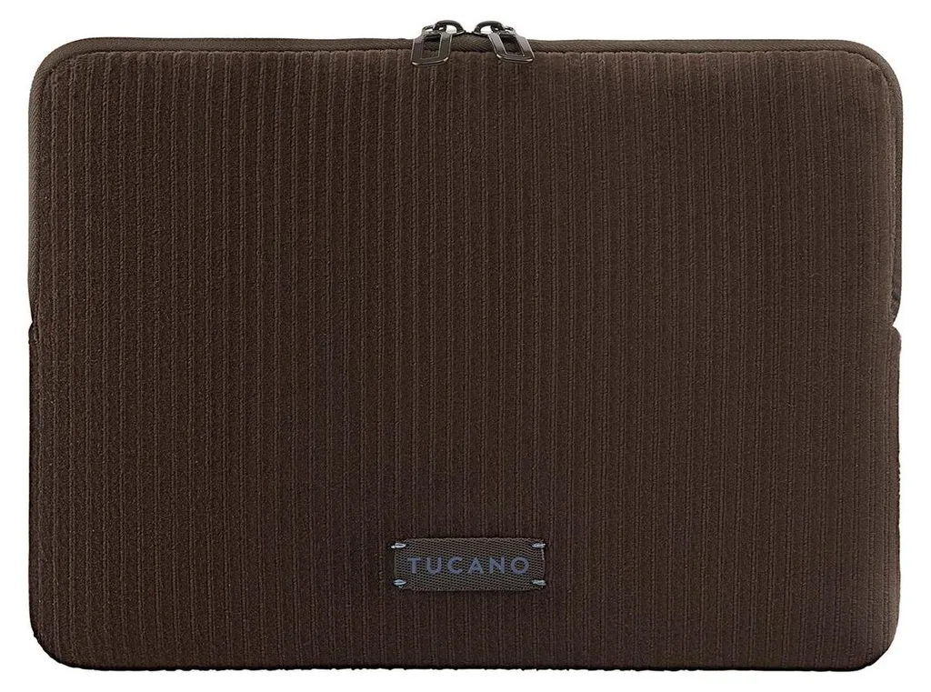 Housse Macbook Pro 13 Marron Tucano Velluto Douceur Intérieure Laptop