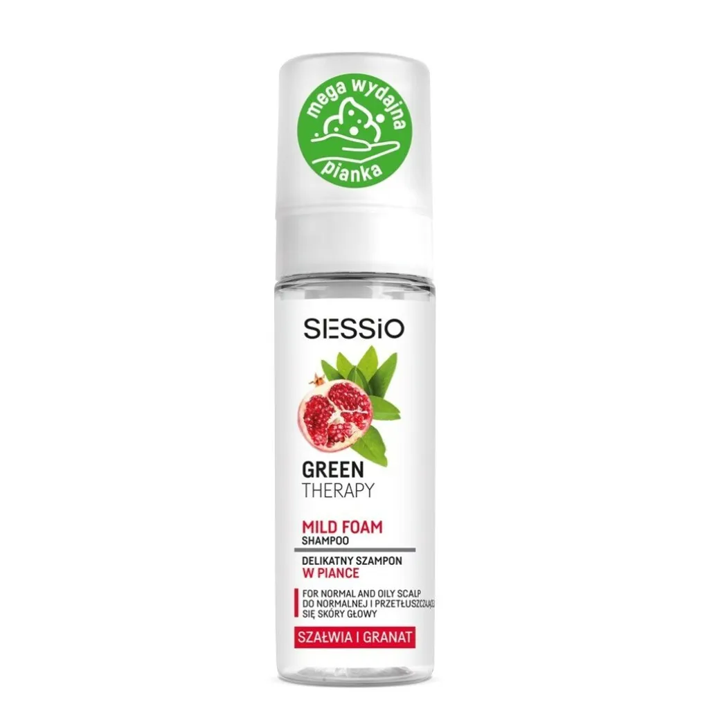 Sessio Green Therapy Foam Shampoo 175g - Salvia e Melograno Top