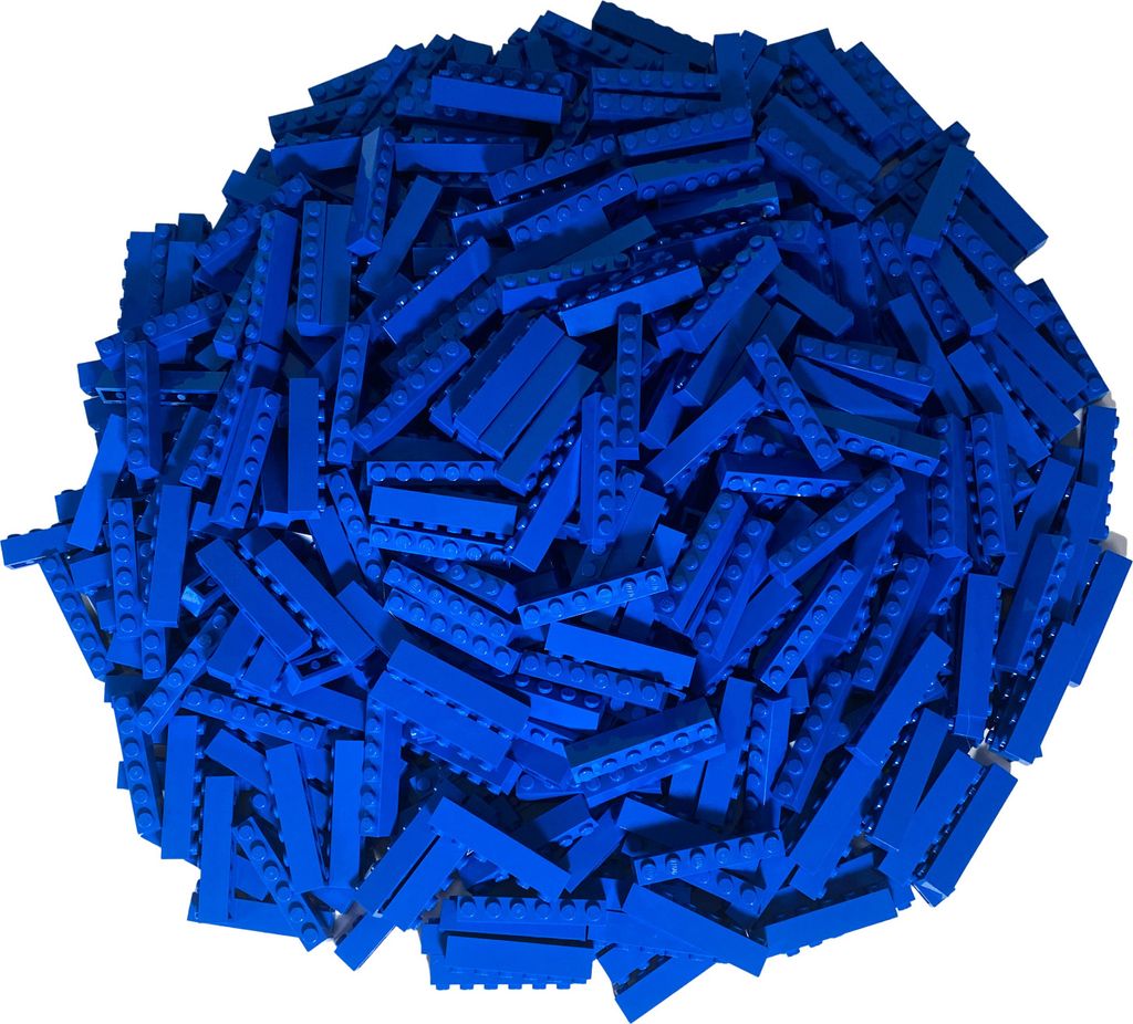 LEGO 1x6 Steine Bausteine Blau - 3009 NEU! Menge 50x