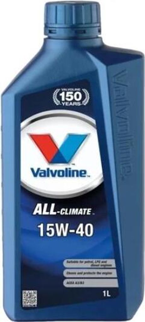 VALVOLINE 1 Liter Motoröl ALL CLIMATE 15W40 SW