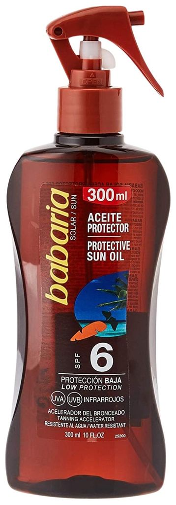 Babaria 31937, Sonnenschutzöl, Body + Face + Hair, Spray, Produktbild 
